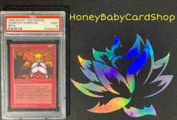 MTG Limited Edition Beta 1993 Dwarven Warriors PSA 9 Mint Old School 93/94 - Image 4