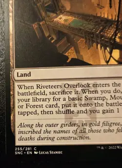 Riveteers Overlook 255/281 Common Streets Of New Capenna Magic: The Gathering - Image 4