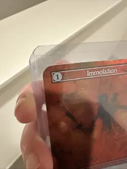 Sorcery Contested Realm Alpha - Immolation - FOIL Unique - Image 2