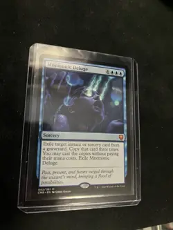 MTG Commander Legends- Mnemonic Deluge 082 Regular - Image 1