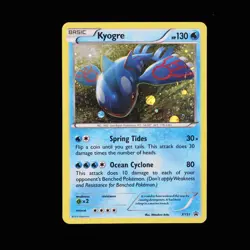 Pokemon TCG Kyogre XY51 Black Star Promo Holo Basic Card 2015 LP - Image 1