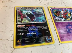 TEAM AQUA’S SHARPEDO 21/34 DOUBLE CRISIS REVERSE HOLO POKEMON CARD LP - Image 1