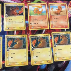 Pokemon EX crystal guardians TCG Charmander Charmeleon lot - Image 3