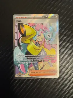Iono 254/193 Pokemon Paldea Evolved Ultra Rare Near Mint - Image 1