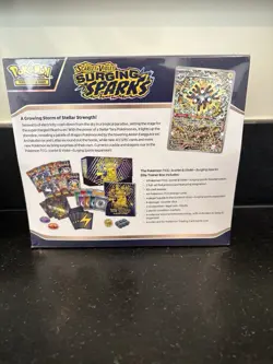 Pokemon TCG Surging Sparks Elite Trainer Box ETB Factory Sealed - Image 3