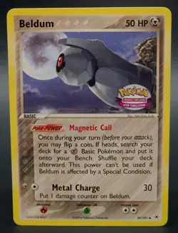 Pokemon Stamped Promo Beldum Gym Challenge - EX Hidden Legends- 29/101- LP - Image 1