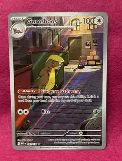 ⭐Gumshoos 153/132 Full Art Mega Evolution Holo Pokemon TCG⭐ - Image 1