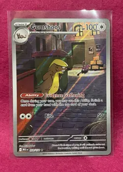 ⭐Gumshoos 153/132 Full Art Mega Evolution Holo Pokemon TCG⭐ - Image 5