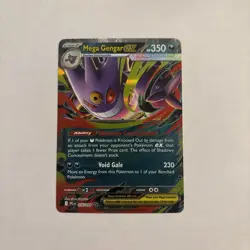 Pokemon TCG Mega Gengar Ex Phantasmal Flames 56/94 Double Rare *Near Mint* - Image 1