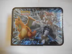 Pokemon 2019 Collectors Tin Armored Mewtwo Charizard Pikachu **Spanish Version** - Image 2