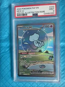 🧨 Mew ex 232/091 SV: Paldean Fates Holo MINT Pokemon MINT PSA 9 - Image 3