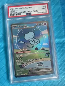 🧨 Mew ex 232/091 SV: Paldean Fates Holo MINT Pokemon MINT PSA 9 - Image 5