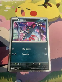 Sneasel | #20 | Promo Cosmos Holo | Pokemon | Phantasmal Flames | 2025-NM - Image 1