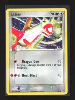 Pokemon EX Trainer Kit 1: Latias & Latios #4/10 Holo Common Latias - Image 1