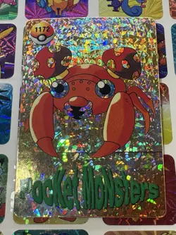Pokemon Holo Vintage Pocket Monsters Vending Prism Sticker Nintendo collections - Image 3