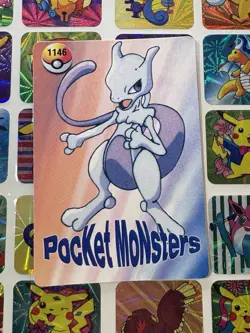 Pokemon Holo Vintage Pocket Monsters Vending Prism Sticker Nintendo collections - Image 5