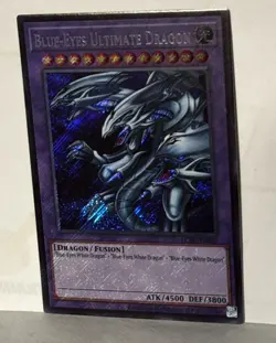 Blue-Eyes Ultimate Dragon LCKC-EN057 Secret Rare Unlimited Yugioh NM/M Fast Ship - Image 2