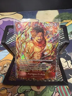 Portgas.D.Ace (Illustration Box Vol.5) ST15-005 One Piece Promotion Cards Foil - Image 1
