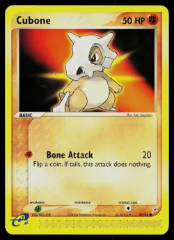 Pokemon Card - Cubone Team Magma vs Team Aqua 40/95 Common - Image 1