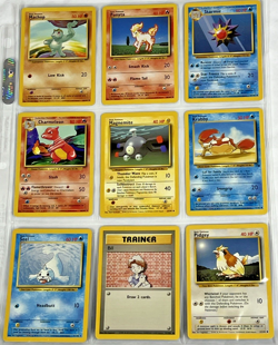 Pokemon Cards Nintendo Vintage Lot of 9 Excellent Condition (SKU 1824) - Image 1