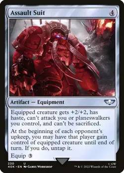 Assault Suit - MTG Cards Shop - Image 1