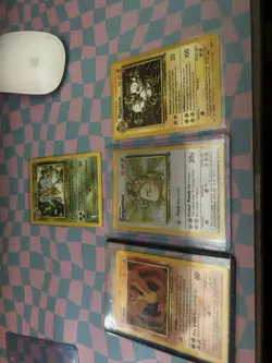 Pokemon Card Lot Of 4 - 1 Holo/3 Non-Holo: Base 2, Legendary, Jungle, & Fossil - Image 2