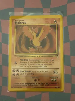 Pokemon Card Lot Of 4 - 1 Holo/3 Non-Holo: Base 2, Legendary, Jungle, & Fossil - Image 5