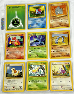 Pokemon Cards Nintendo Vintage Lot of 9 Excellent Condition (SKU 1828) - Image 1
