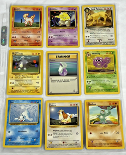 Pokemon Cards Nintendo Vintage Lot of 9 Excellent Condition (SKU 1823) - Image 1