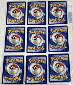 Pokemon Cards Nintendo Vintage Lot of 9 Excellent Condition (SKU 1823) - Image 3