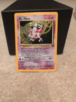 Mr. Mime - 6/64 - Pokemon Jungle Unlimited Holo Rare Card WOTC - Image 1