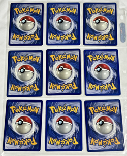 Pokemon Cards Nintendo Vintage Lot of 9 Excellent Condition (SKU 1832) - Image 3