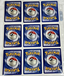 Pokemon Cards Nintendo Vintage Lot of 9 Excellent Condition (SKU 1830) - Image 3