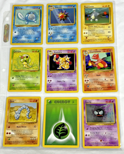 Pokemon Cards Nintendo Vintage Lot of 9 Excellent Condition (SKU 1834) - Image 1