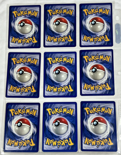 Pokemon Cards Nintendo Vintage Lot of 9 Excellent Condition (SKU 1834) - Image 3