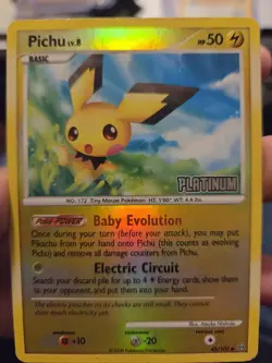 Pichu Pokemon Cards 3 Total NM/LP English TCG Vintage - Image 3
