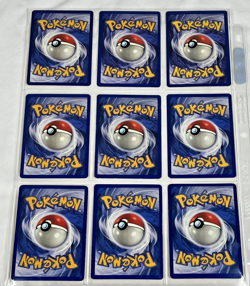 Pokemon Cards Nintendo Vintage Lot of 9 Excellent Condition (SKU 1839) - Image 3