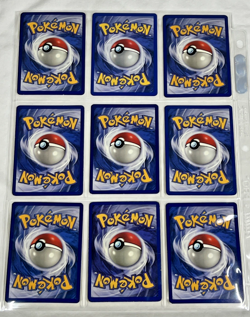 Pokemon Cards Nintendo Vintage Lot of 9 Excellent Condition (SKU 1829) - Image 3