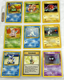 Pokemon Cards Nintendo Vintage Lot of 9 Excellent Condition (SKU 1835) - Image 1