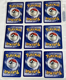 Pokemon Cards Nintendo Vintage Lot of 9 Excellent Condition (SKU 1835) - Image 3