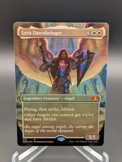 Lyra Dawnbringer (Borderless) Dominaria Remastered Foil - Image 1