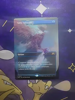 Strix Serenade - Borderless - Modern Horizons 3 - Near Mint - English - Mtg - Image 1