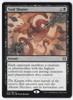 Soul Shatter Normal R Zendikar Rising 127 NM - Image 1
