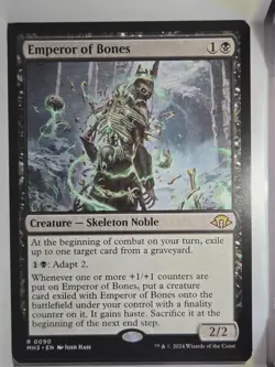 Emperor of Bones - R90- MTG - Modern Horizons 3 (MH3) - Image 1