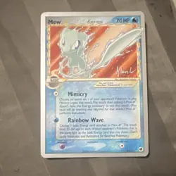 Pokemon TCG Mew Star Delta Species Ultra Rare 101/101 World Championship 2008 R… - Image 1