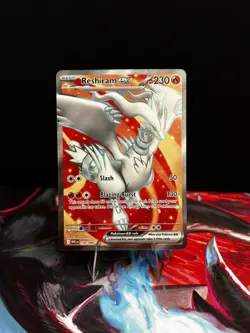 Pokemon TCG Reshiram EX Full Art Ultra Rare Card #158/086 Sv: White Flare - Image 1