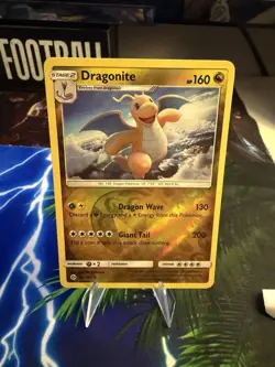Pokemon TCG Dragonite 96/149 Sun & Moon Base Set Reverse Holo - Image 1
