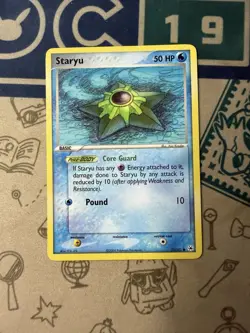 Staryu EX Hidden Legends 75/101 Regular Common Pokemon TCG - Image 3