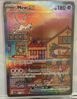 Mew ex SVP 053 Pokemon TCG Scarlet Violet 151 Black Star Promo Full Art SEALED - Image 1