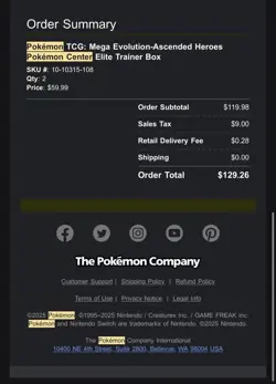 Pokemon Ascended Heroes ETB Pokemon Center Exclusive - Factory Sealed In Hand - Image 2